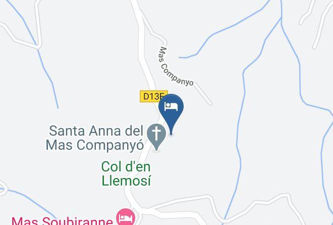 Pyrenees Orientales - Mas Companyo Maps