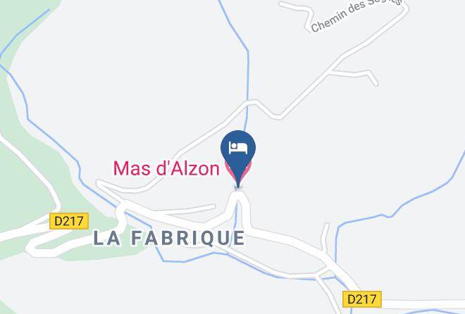 Gard - Mas D'alzon Maps