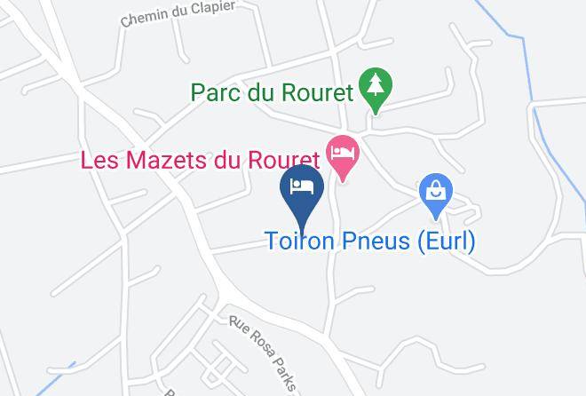 Gard - Mas D'asvin & Spa Table D'hotes Maps