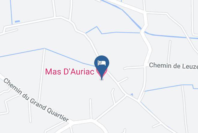 Mas D'auriac Map