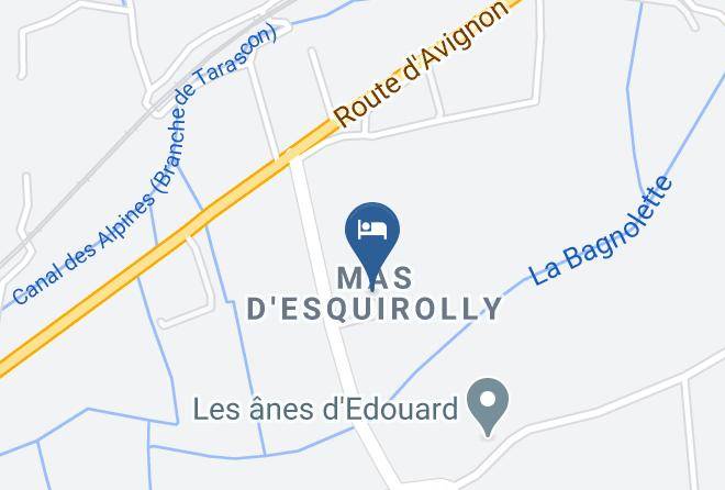 Bouches Du Rhone - Mas D'esquirolly Maps
