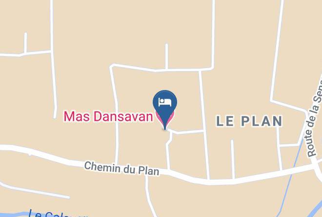 Vaucluse - Mas Dansavan Maps
