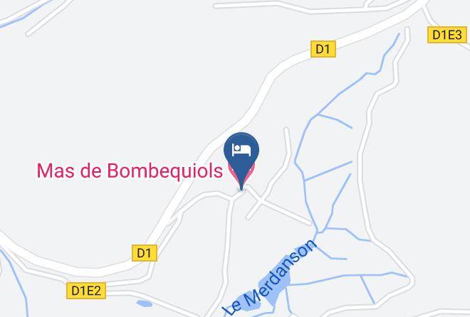 Mas De Bombequiols Map