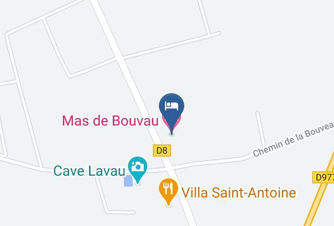 Vaucluse - Mas De Bouvau Maps