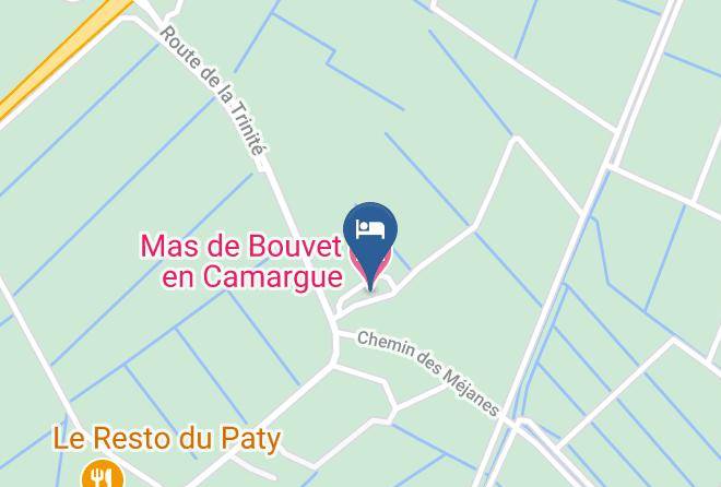 Bouches Du Rhone - Mas De Bouvet En Camargue Maps