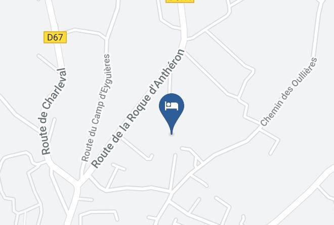 Bouches Du Rhone - Mas De Camejean Maps