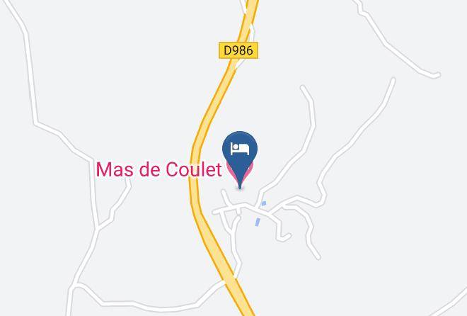 Herault - Mas De Coulet Maps