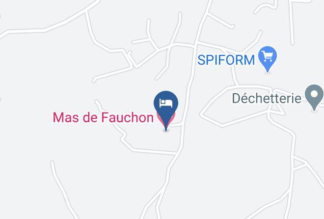 Mas De Fauchon Map