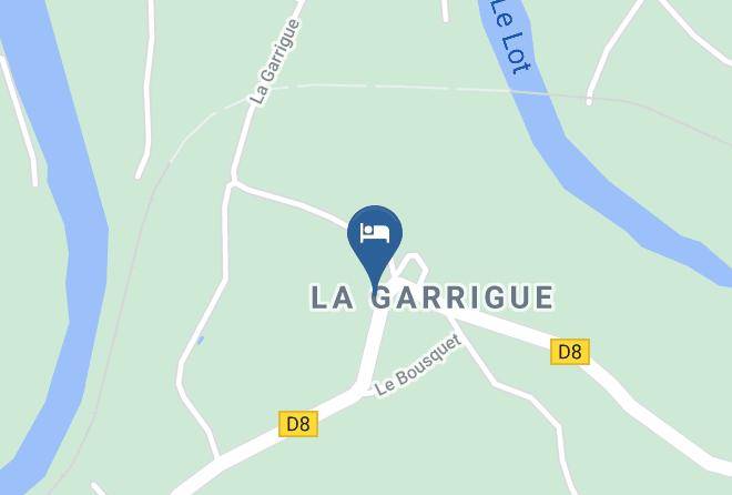 Lot - Mas De Garrigue Chambre D'hotes Maps