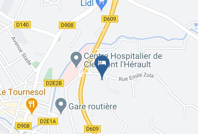 Herault - Mas De Gorjan Maps