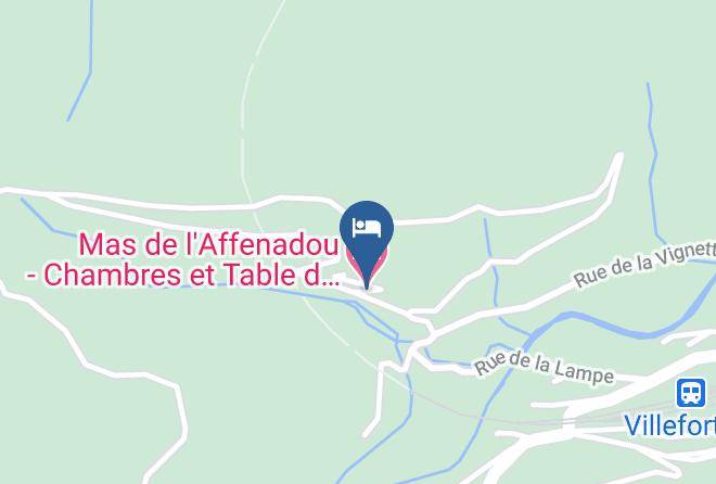 Lozere - Mas De L'affenadou Chambres Et Table D'hotes Spa Maps