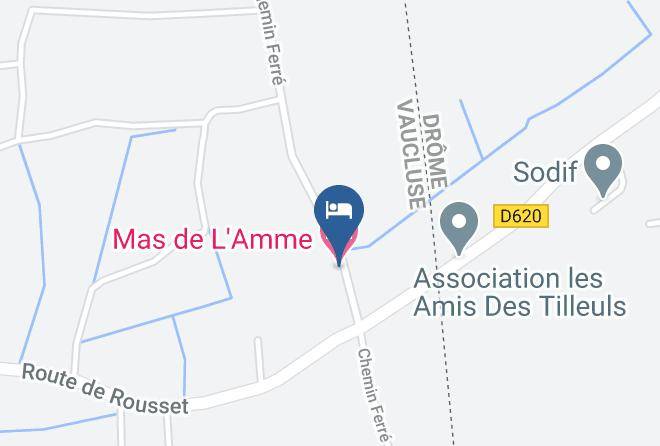 Vaucluse - Mas De L'amme Maps
