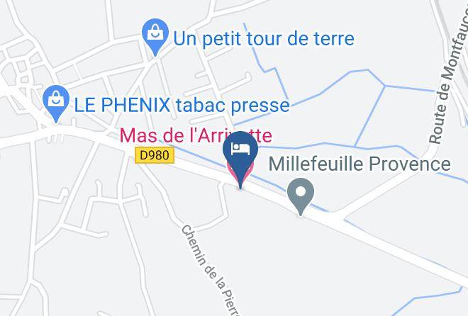 Gard - Mas De L'arrivette Maps