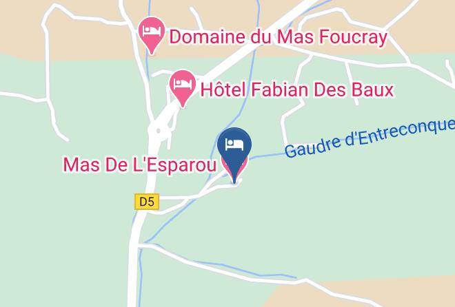 Mas De L'esparou Map