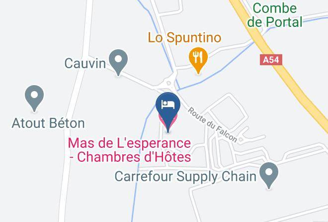 Gard - Mas De L'esperance Chambres D'hotes Maps