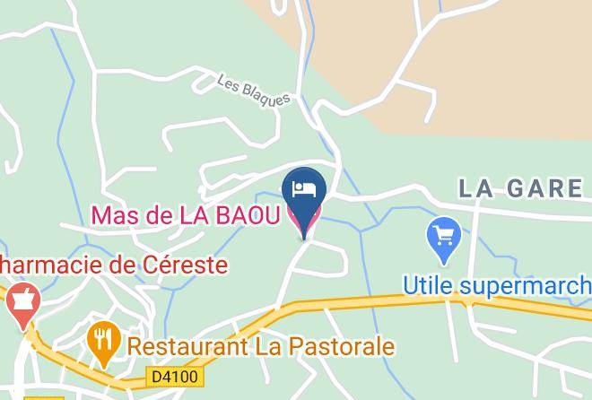 Alpes De Haute Provence - Mas De La Baou Maps