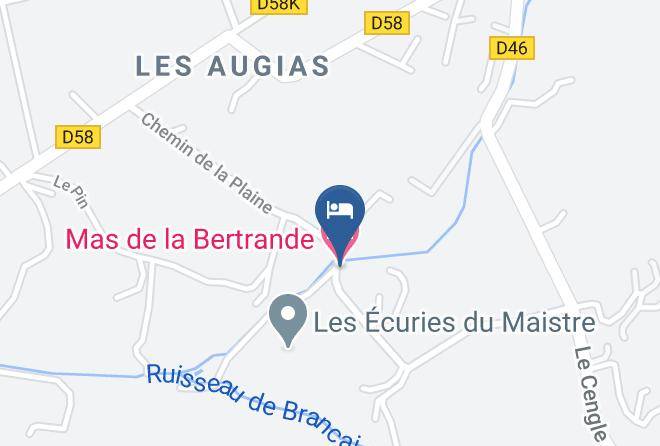 Bouches Du Rhone - Mas De La Bertrande Maps