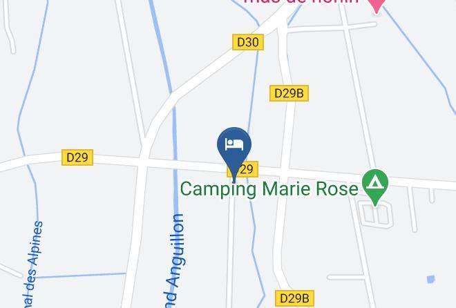 Bouches Du Rhone - Mas De La Coucourde Maps