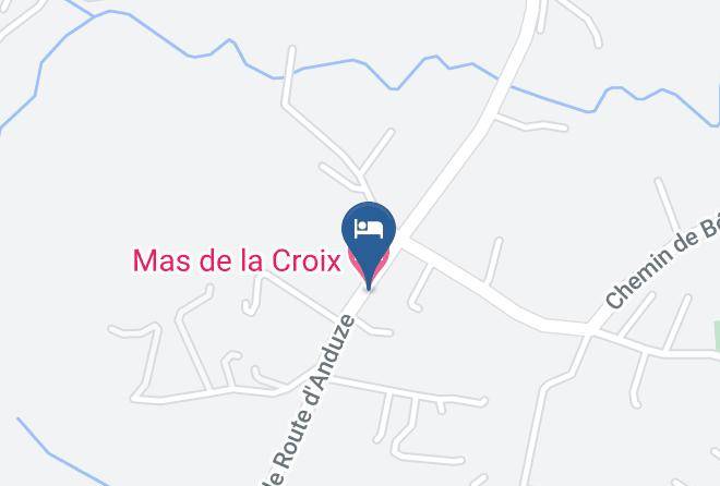 Gard - Mas De La Croix Maps