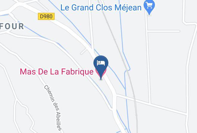 Gard - Mas De La Fabrique Maps
