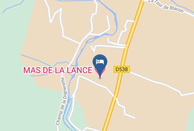 Drome - Mas De La Lance Maps