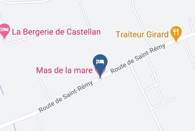 Bouches Du Rhone - Mas De La Mare Maps