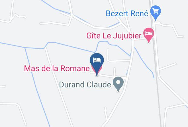 Mas De La Romane Map