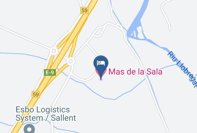 Barcelona - Mas De La Sala Maps