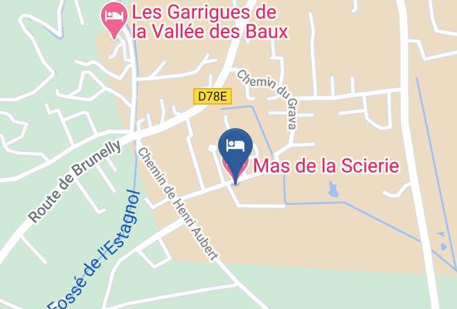 Bouches Du Rhone - Mas De La Scierie Maps