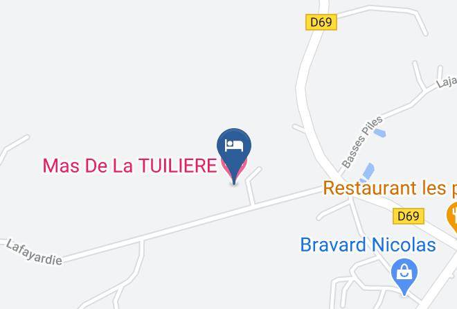 Dordogne - Mas De La Tuiliere Maps