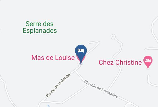 Gard - Mas De Louise Maps