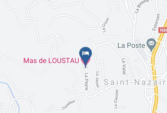 Gard - Mas De Loustau Maps
