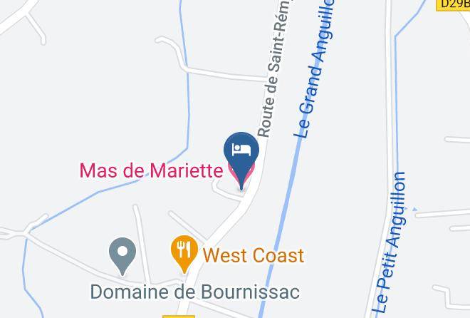 Bouches Du Rhone - Mas De Mariette Maps