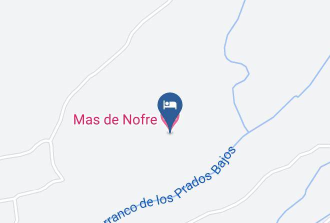 Mas De Nofre Map