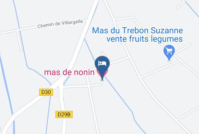 Bouches Du Rhone - Mas De Nonin Maps