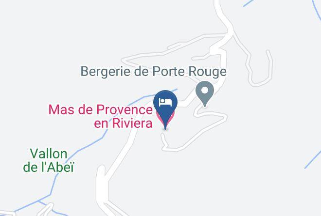 Maritime Alps - Mas De Provence En Riviera Maps