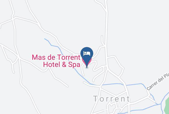Girona - Mas De Torrent Hotel & Spa Maps