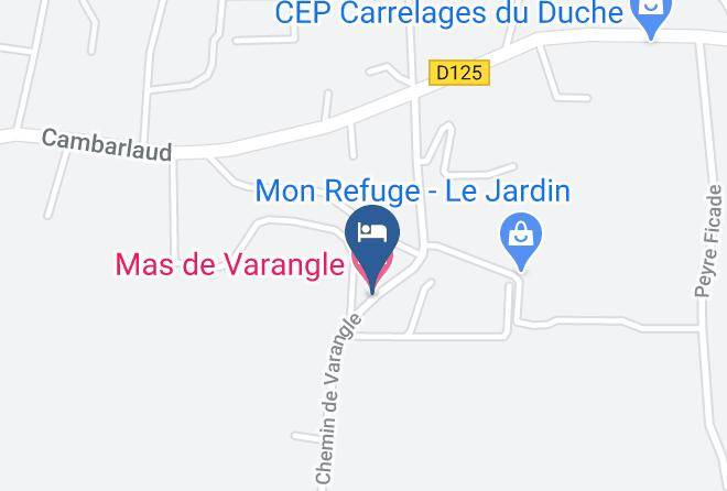 Gard - Mas De Varangle Maps