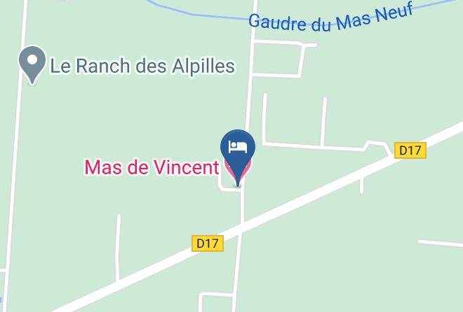 Bouches Du Rhone - Mas De Vincent Maps