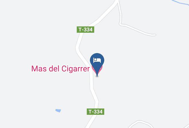 Mas Del Cigarrer Map