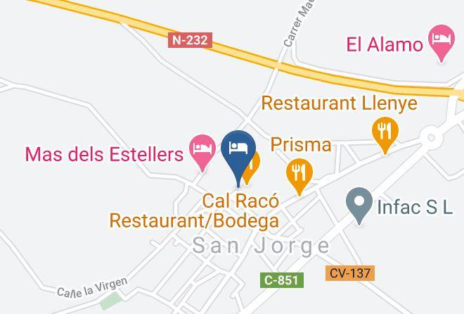 Castellon - Mas Dels Estellers Maps