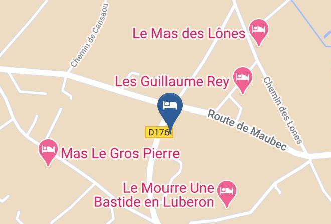 Vaucluse - Mas Des Casques Maps