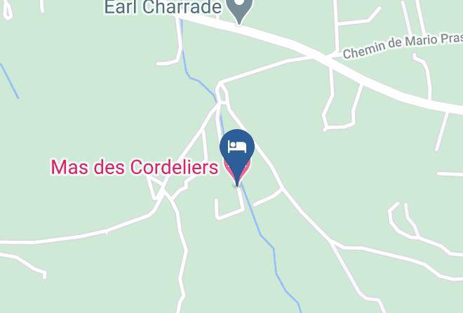Bouches Du Rhone - Mas Des Cordeliers Maps