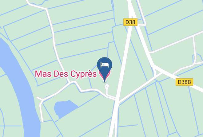 Bouches Du Rhone - Mas Des Cypres Maps