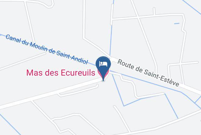 Bouches Du Rhone - Mas Des Ecureuils Maps
