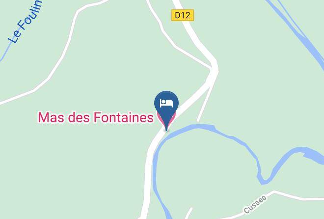 Aveyron - Mas Des Fontaines Maps