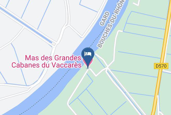 Bouches Du Rhone - Mas Des Grandes Cabanes Du Vaccares Maps