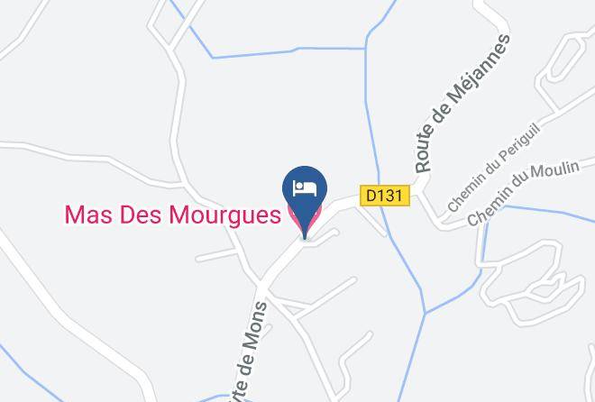 Gard - Mas Des Mourgues Maps