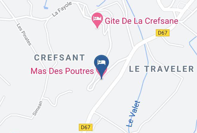 Drome - Mas Des Poutres Maps