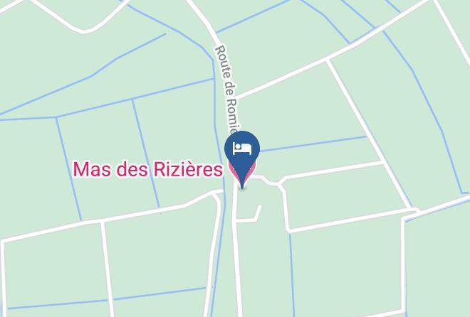 Bouches Du Rhone - Mas Des Rizieres Maps